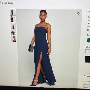 Reformation Ingrid Dress NWT